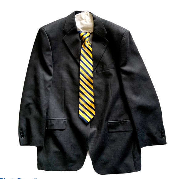 Profilo Classics Mens Blazer Size 40 short Dk Grey - Picture 1 of 9